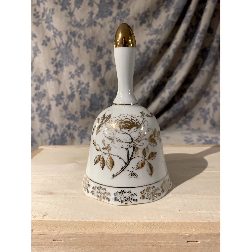 Norcrest Japan 50th Anniversary Chatillon Porcelain Bell